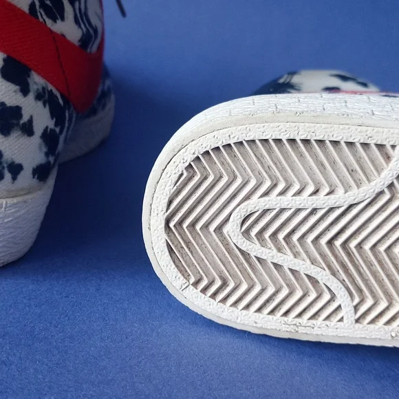 Nike Blazer Mid 77' Vintage 5Y Tie Dye USA Red White Blue Shoes C27882-600 - Picture 14 of 15